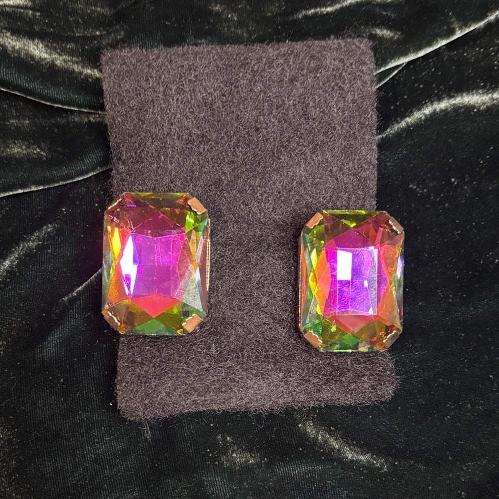 Multicolor Crystal Earrings